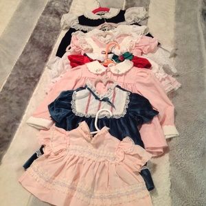 Antique vintage dress bundle